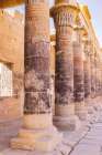 Agilkia Island-Aswan-Egypt Carvings on columns at the Philae Temple-UNESCO World Heritage Site Art Print